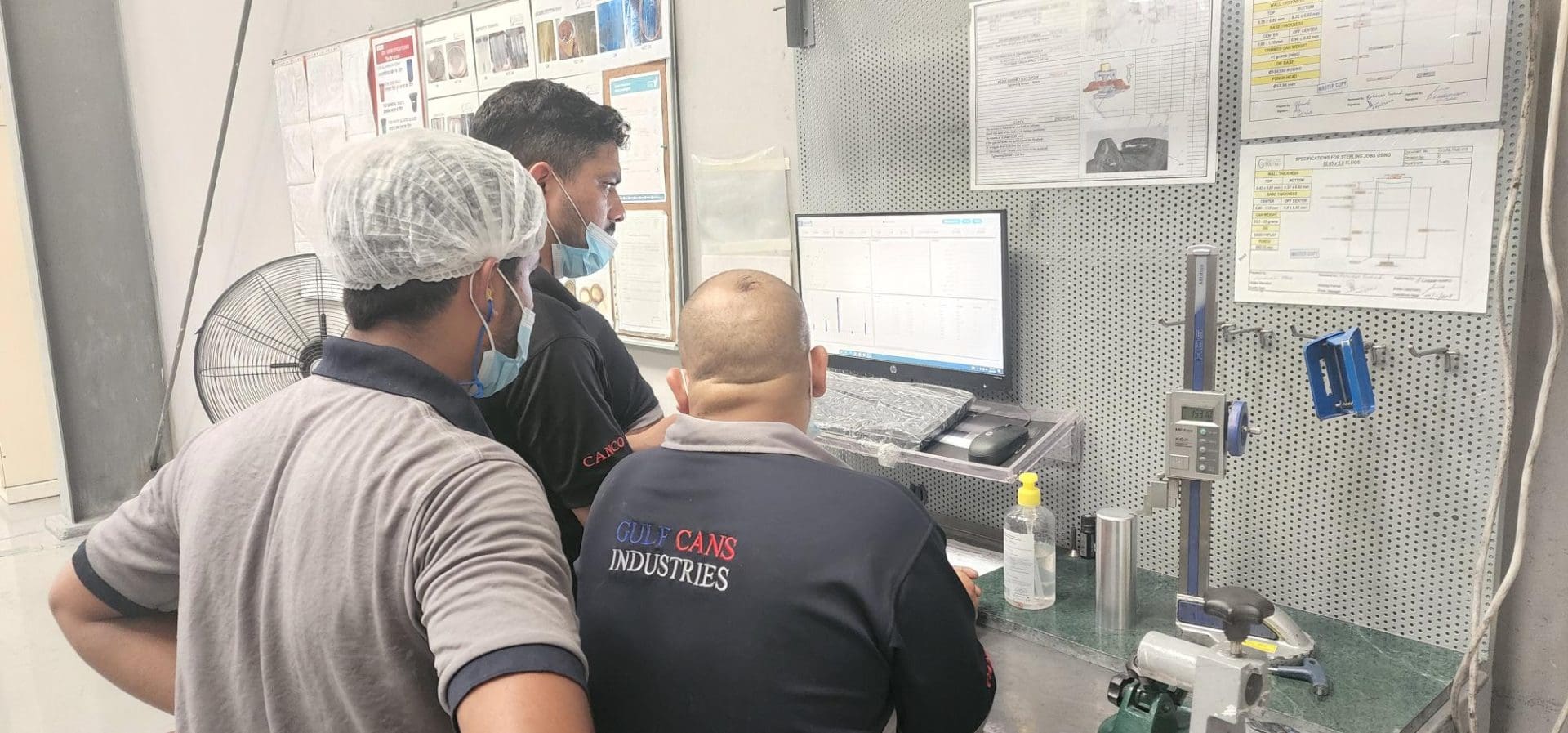 Real time SPC in Gulf Can industries