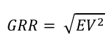 GRR formula in MSA