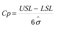Cp formula